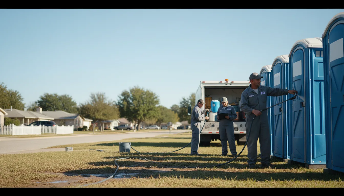Long-Term Portable Toilet Rental in White Oak, NC near me